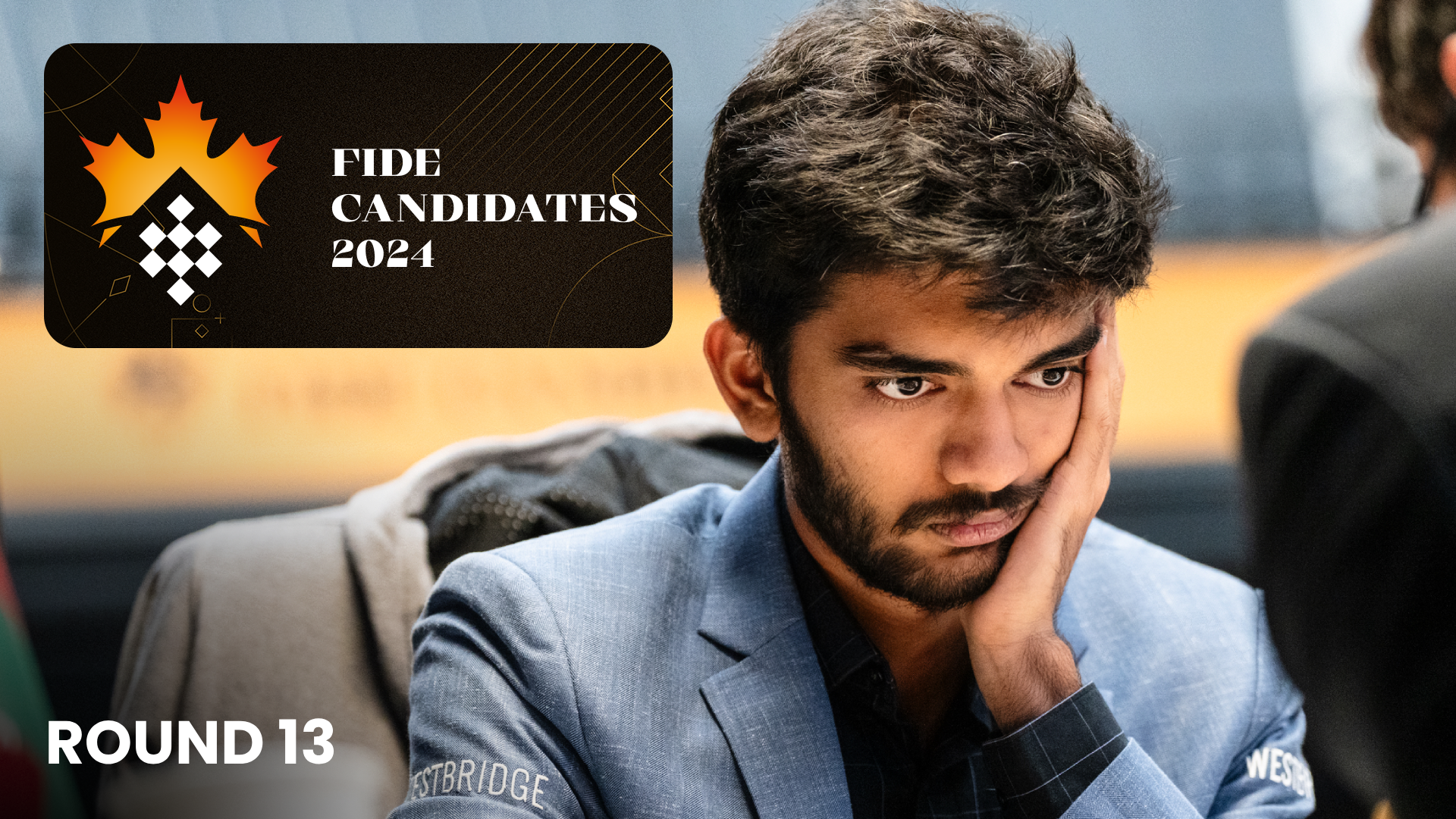 2024 年国际棋联候选人锦标赛 - 第 13 轮：古克什和谭领先