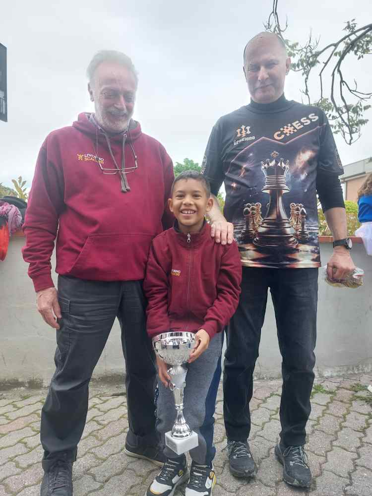 国际象棋：未满 8 岁的卢卡·多伦佐 (Luca Doronzo) 获得地区冠军 - Livornopress